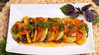 Рецепт Рататуя с картошкой