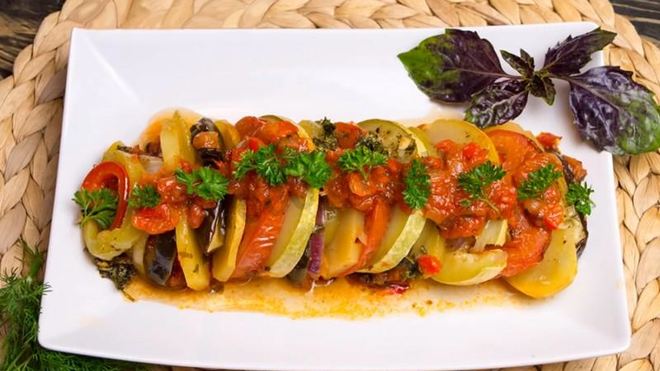 Рецепт рататуя с картошкой