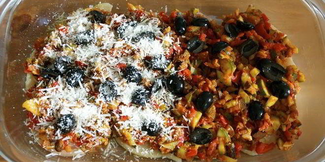 Рецепт рататуя с курицей