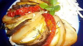 Рецепт Рататуя с молодым картофелем