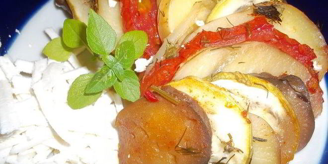 Рецепт рататуя с молодым картофелем