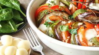 Рецепт Рататуя с сыром