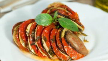 Рецепт Рататуя с тимьяном и розмарином