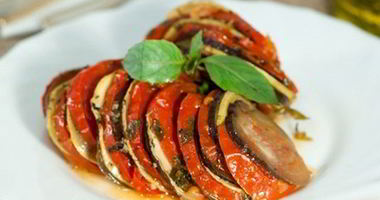 Рецепт Рататуя с тимьяном и розмарином