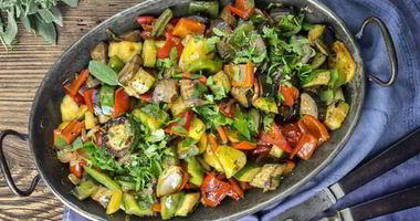 Рецепт Рататуя с травами