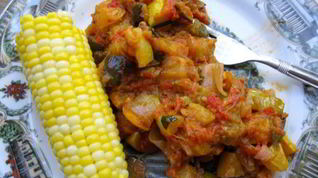 Рецепт Рататуя со свежим базиликом