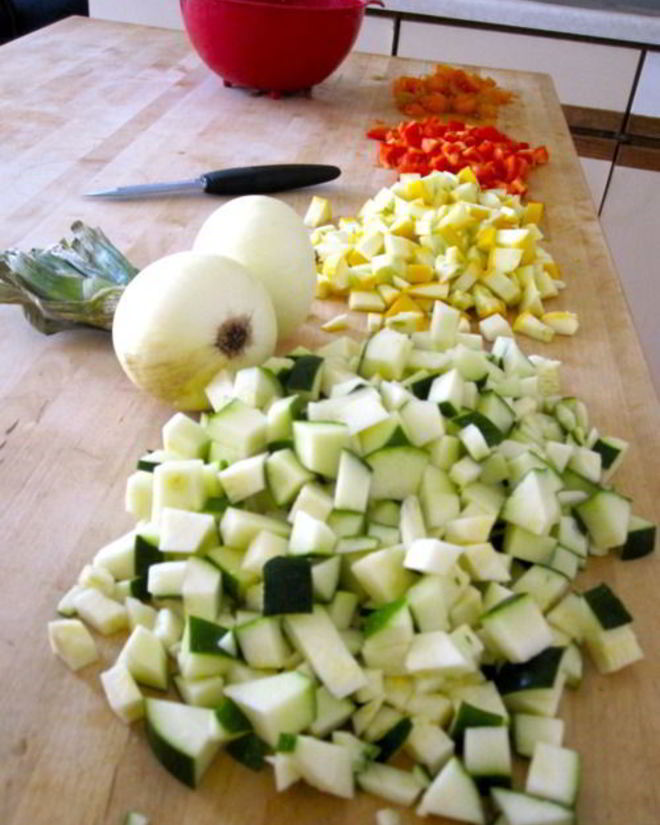 Рецепт рататуя со свежим базиликом