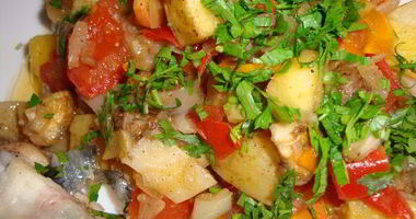 Рецепт Рататуя в микроволновке