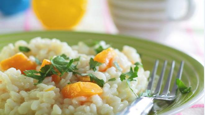 Рецепт детского ризотто с тыквой