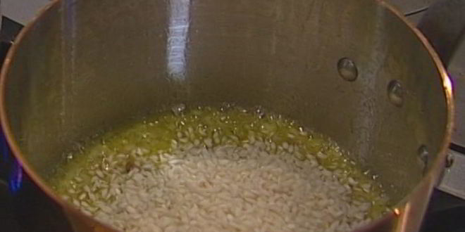 Рецепт детского ризотто с тыквой