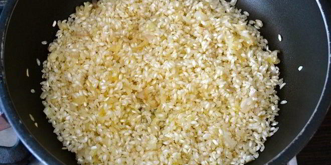 Рецепт гранатового ризотто