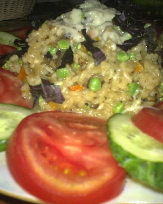 Рецепт овощного ризотто