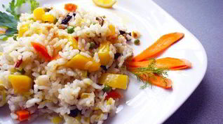 Рецепт Пестрого овощного ризотто