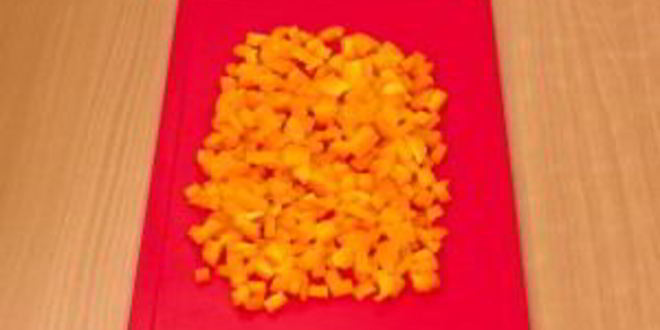 Рецепт ризотто с беконом и болгарским перцем