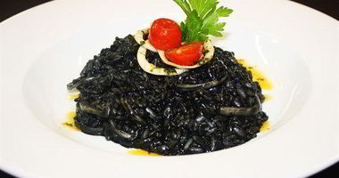 Рецепт Ризотто с чернилами каракатицы