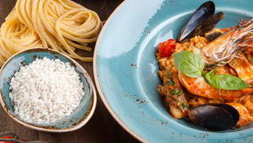 Рецепт Ризотто с дарами моря