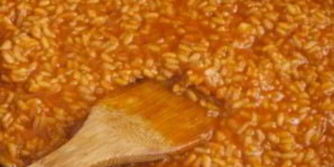 Рецепт ризотто с горошком