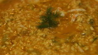 Рецепт Ризотто с лангустинами