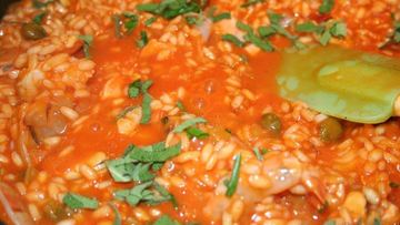 Рецепт Ризотто с морепродуктами