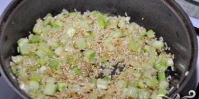 Рецепт ризотто с овощами