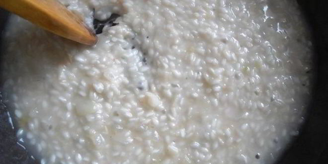 Рецепт ризотто с петрушкой и фетой