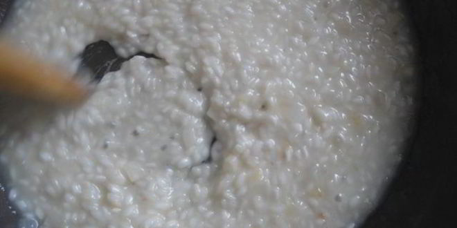 Рецепт ризотто с петрушкой и фетой