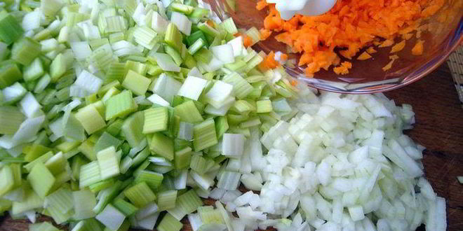 Рецепт ризотто с шампиньонами и овощами