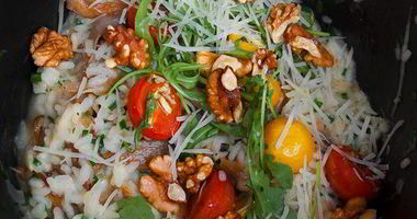 Рецепт Ризотто с вешенками