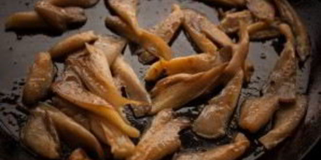 Рецепт ризотто с вешенками