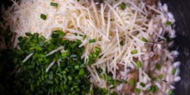 Рецепт ризотто с вешенками