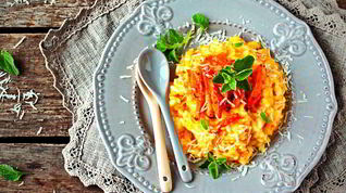 Рецепт Ризотто с запеченной морковью