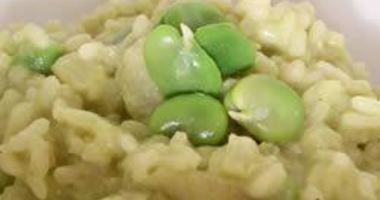 Рецепт Ризотто с зелеными бобами