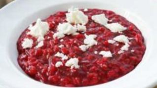 Рецепт Ризотто со свеклой и фетой