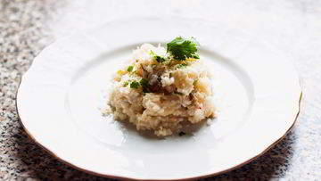 Рецепт Ризотто в шампиньонами