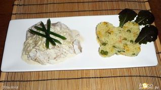 Рецепт Судака по-монастырски с ризотто