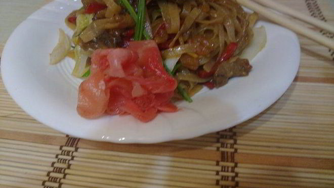 Рецепт фо-ха и креветки