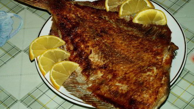 Рецепт камбалы в фольге в духовке