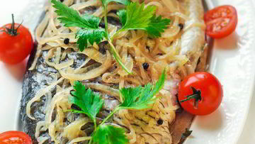 Рецепт Карпа, запеченного в фольге