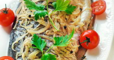 Рецепт Карпа, запеченного в фольге