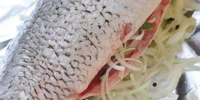 Рецепт карпа, запеченного в фольге