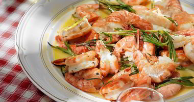 Рецепт Креветок в розмарине