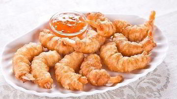 Рецепт Креветок в тесте с тайским соусом