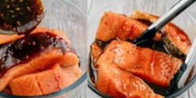 Рецепт лосося терияки