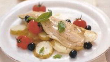 Рецепт Окуня в итальянском стиле