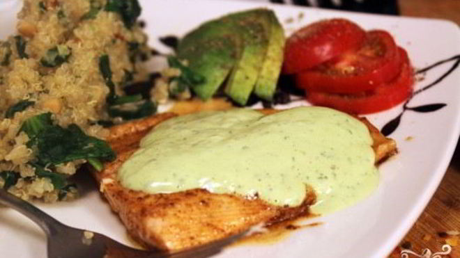 Рецепт рыбы под сливочным соусом