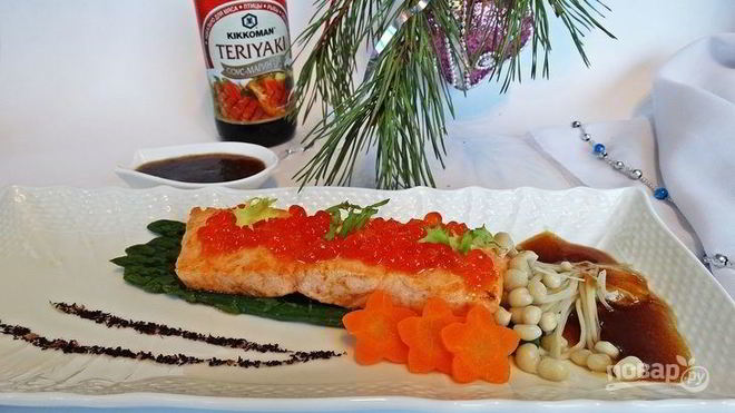 Рецепт рыбы под соусом терияки