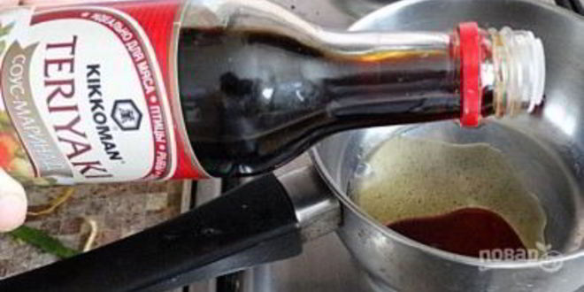 Рецепт рыбы под соусом терияки