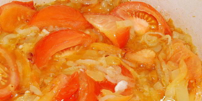 Рецепт рыбы, тушенной с болгарским перцем