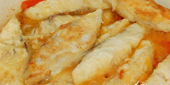 Рецепт рыбы, тушенной с болгарским перцем