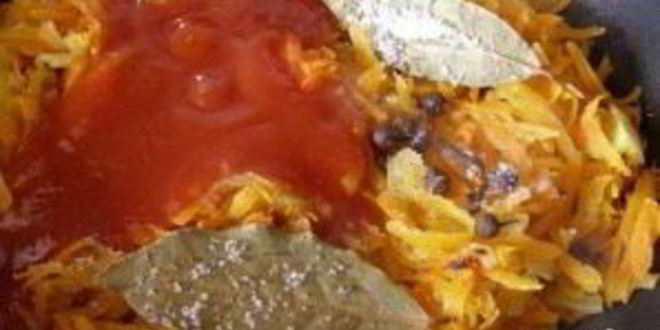 Рецепт рыбы, тушенной с овощами